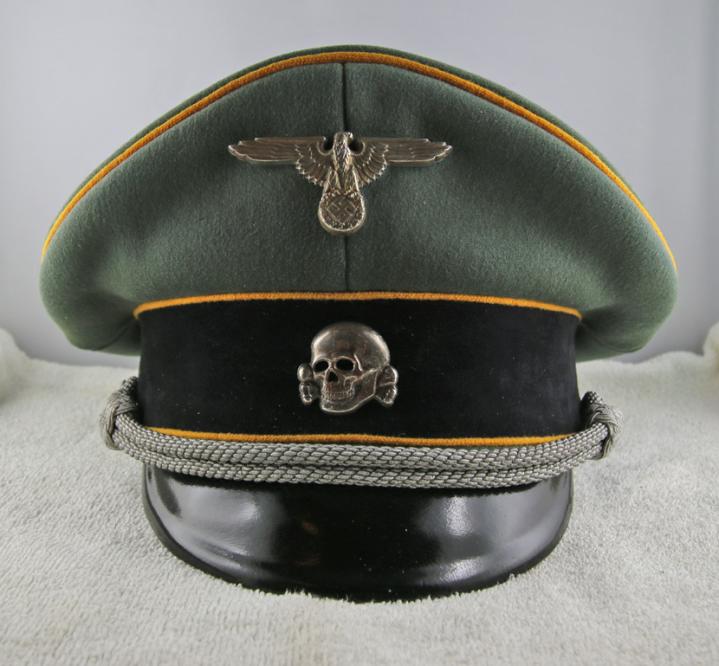Casquette d'officier de cavalerie de la Waffen-SS 