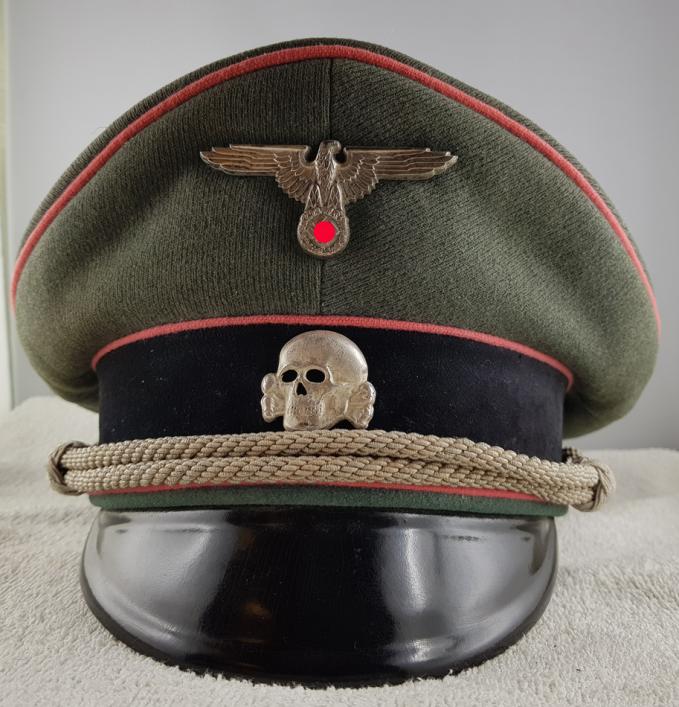 Panzer SS casquette d'officier - Panzer SS Offizie