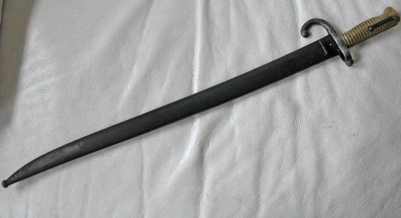 Baïonnette/épée M1866 pour fusil Chassepot