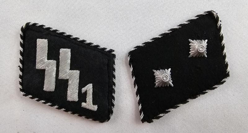 Pattes de col d'un membre de la SS-Standarte « Deutschland »