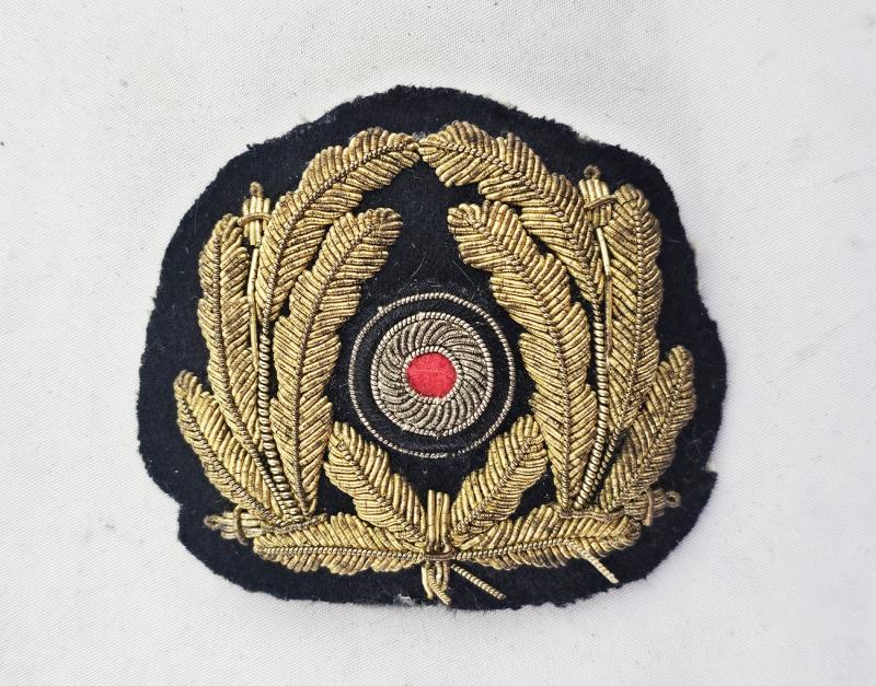 Insigne de cocarde pour casquette d'officier KM