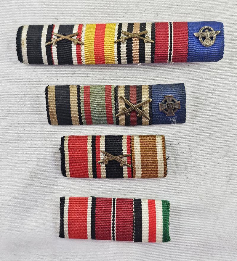 Lot de 4 barettes de décorations